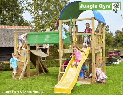 Bridge Module Shown with a Jungle Farm